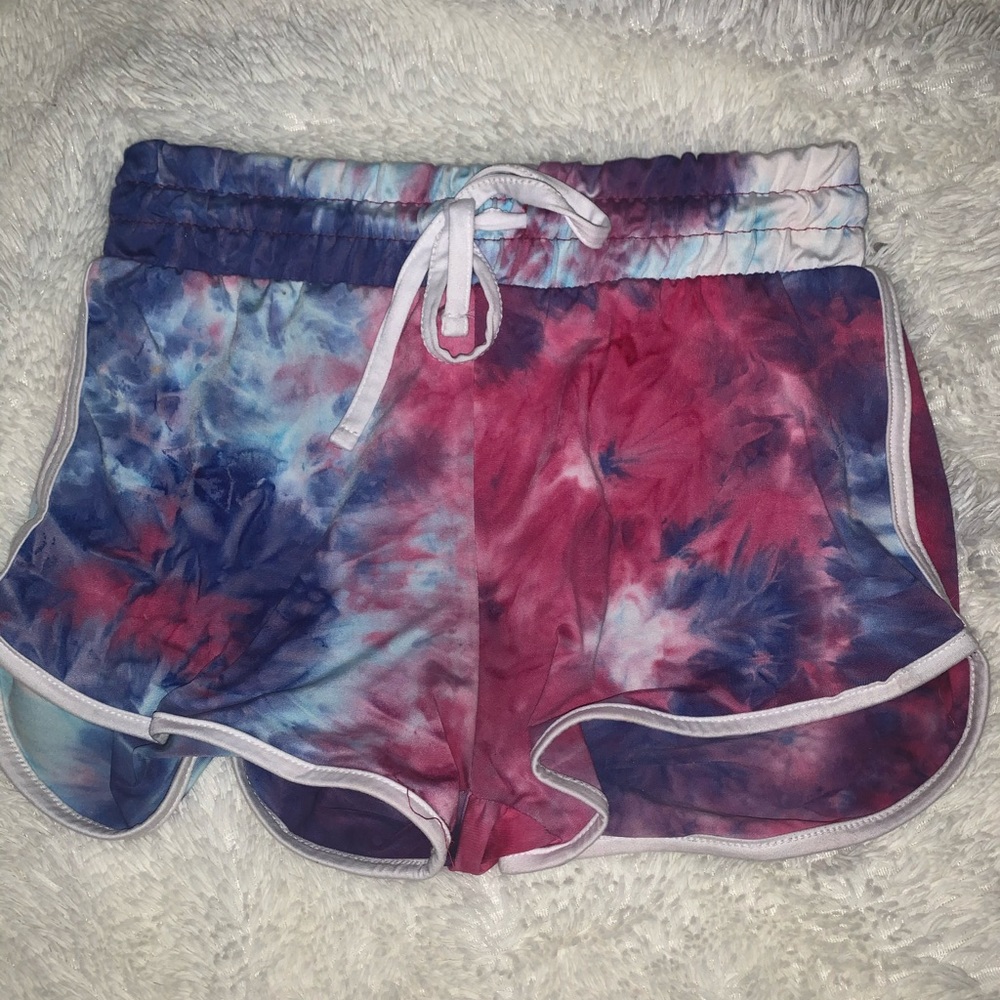 Tie-dye shorts